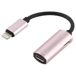 Adattatore 2 in 1 per iPhone 8 Pin Maschio