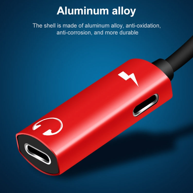 Adattatore 2 in 1 per iPhone 8 Pin Maschio