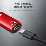 Adattatore 2 in 1 per iPhone 8 Pin Maschio