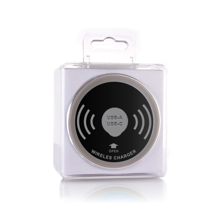 Caricatore wireless da tavolo KP-ZMC con cavo PD USB 1,2 m
