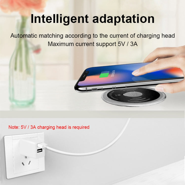 Caricatore wireless da tavolo KP-ZMC con cavo PD USB 1,2 m