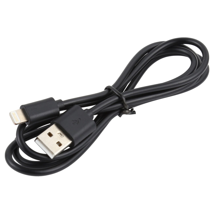 LZ-728 Caricatore da viaggio con interfaccia USB QC 3.0 2 in 1 da 18 W + set di cavi dati da USB a 8 pin, spina europea, lunghezza cavo: 1 m, with 8 Pin Cable