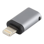 Adattatore 8 pin maschio a USB-C femmina per dispositivi Type-C