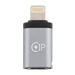 Adattatore 8 pin maschio a USB-C femmina per dispositivi Type-C