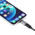 Adattatore 8 pin maschio a USB-C femmina per dispositivi Type-C