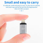 Adattatore 8 pin maschio a USB-C femmina per dispositivi Type-C