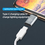 Adattatore 8 pin maschio a USB-C femmina per dispositivi Type-C