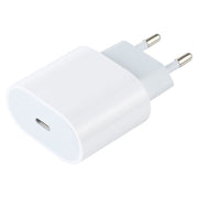 L-012 Caricatore da viaggio con interfaccia USB-C/Type-C 2 in 1 PD da 20 W + set di cavi dati da USB-C/Type-C a 8 pin, spina europea