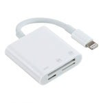 Adattatore 3 in 1 per iPhone con porta SD e TF