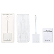 Adattatore 3 in 1 per iPhone con porta SD e TF