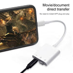 Adattatore 3 in 1 per iPhone con porta SD e TF
