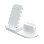 Caricabatterie wireless 3 in 1 10W per smartphone e AirPods