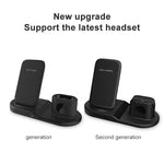 Caricabatterie wireless 3 in 1 10W per smartphone e AirPods