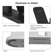 Caricabatterie wireless 3 in 1 OJD-45