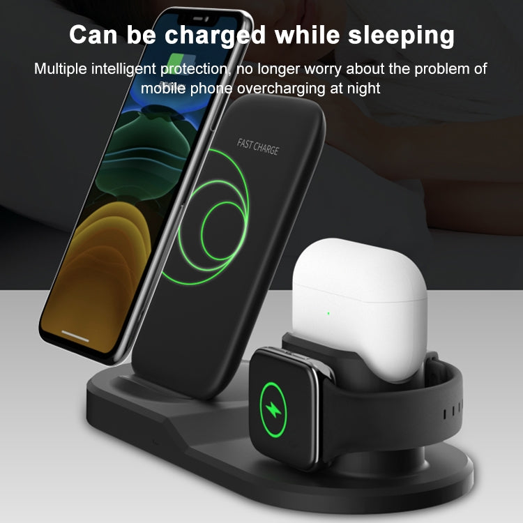 Caricabatterie wireless 3 in 1 10W per smartphone e AirPods