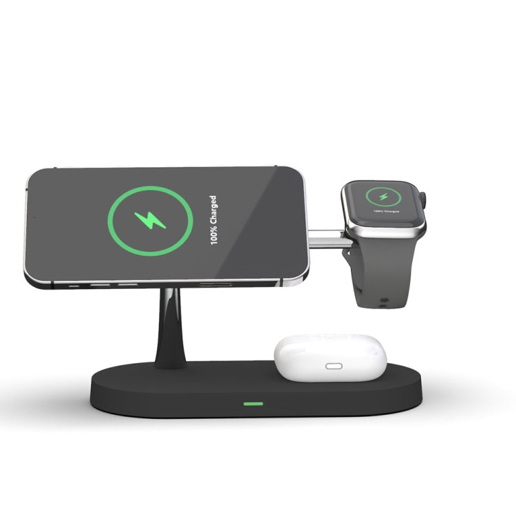 Caricabatterie wireless magnetico 5 in 1 15W