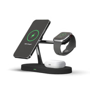 Caricabatterie wireless magnetico 5 in 1 15W