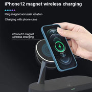 Caricabatterie wireless magnetico 5 in 1 15W