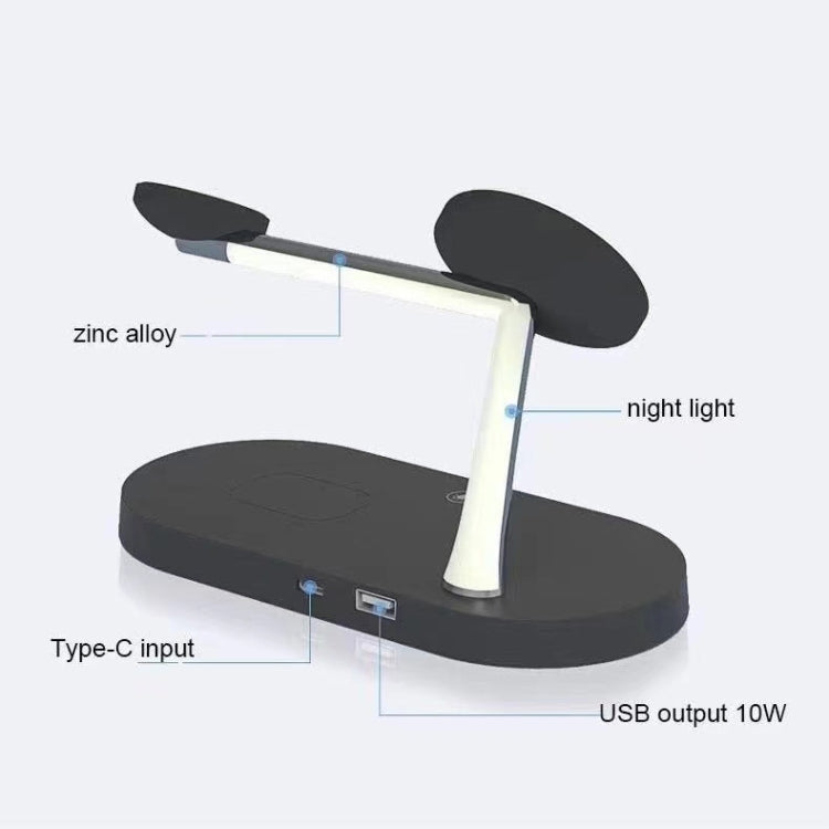 Caricabatterie wireless magnetico 5 in 1 15W per iPhone serie 12
