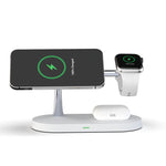 Caricabatterie wireless magnetico 5 in 1 15W per iPhone serie 12