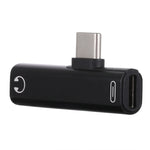 Adattatore USB-C maschio a USB-C femmina con jack 3,5 mm