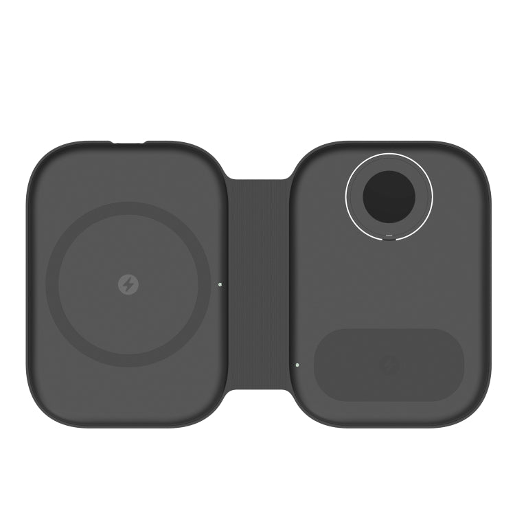 Caricabatterie wireless pieghevole 3 in 1 15W