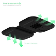 Caricabatterie wireless pieghevole 3 in 1 15W