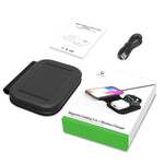 Caricabatterie wireless pieghevole 3 in 1 15W