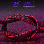 Cavo dati 3 in 1 Micro USB Shark 1,2 m