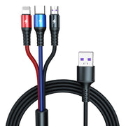 Cavo 3 in 1 USB Ricarica Rapida 1,2 m