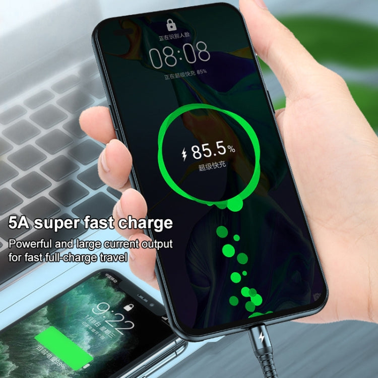Cavo 3 in 1 USB Ricarica Rapida 1,2 m per smartphone