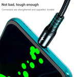 Cavo 3 in 1 USB Ricarica Rapida 1,2 m per smartphone