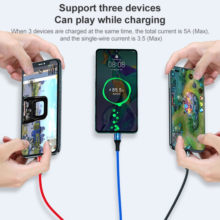 Cavo 3 in 1 USB Ricarica Rapida 1,2 m per smartphone