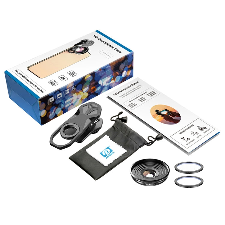 Clip teleobiettivo macro APEXEL APL-HB10X per smartphone