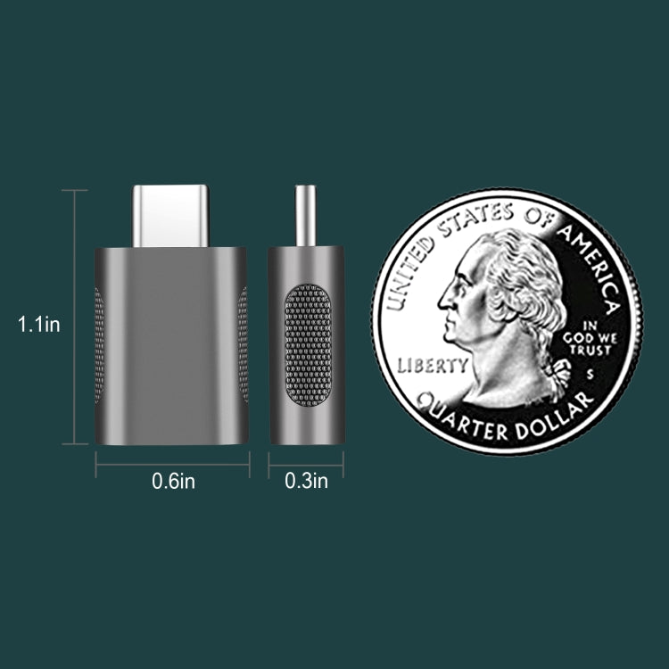 Adattatore USB-C Maschio a USB 3.0 Femmina in lega di zinco