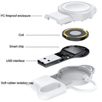 Caricabatterie wireless magnetico portatile adj-983 per Apple Watch, adj-983