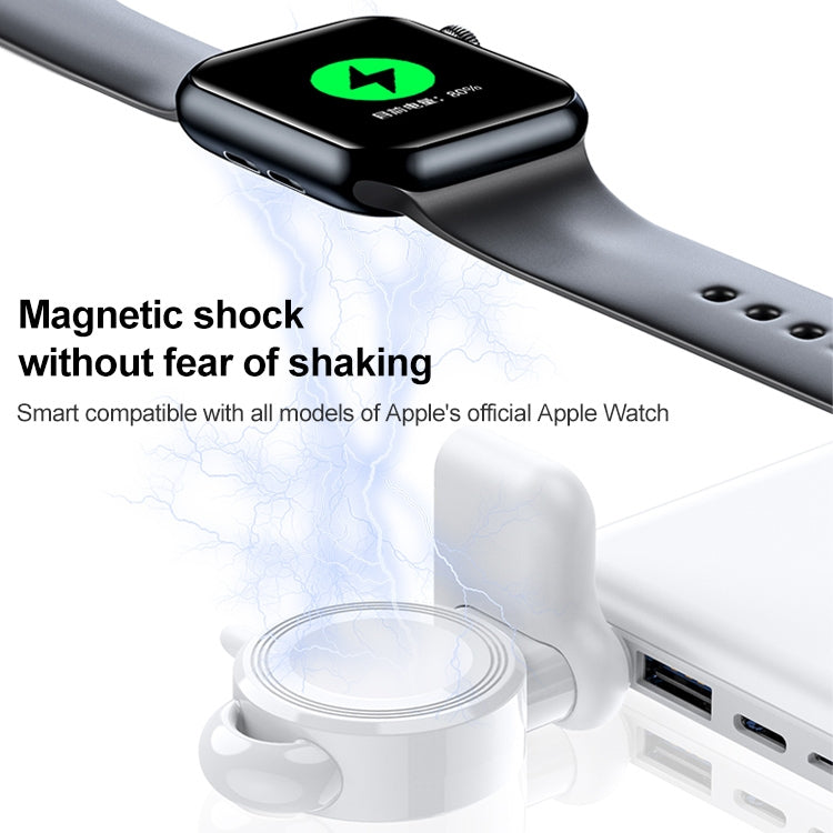 Caricabatterie wireless magnetico portatile adj-983 per Apple Watch, adj-983