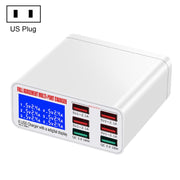 Caricatore USB 6 in 1 con display digitale