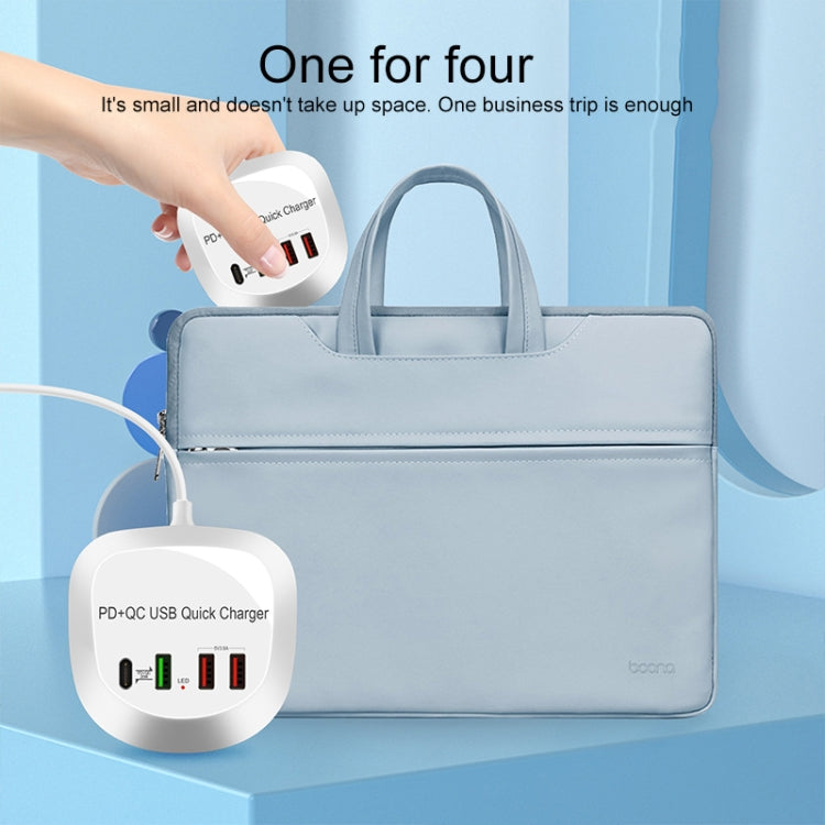 Caricatore USB 4 porte Ricarica Rapida WLX-T3P
