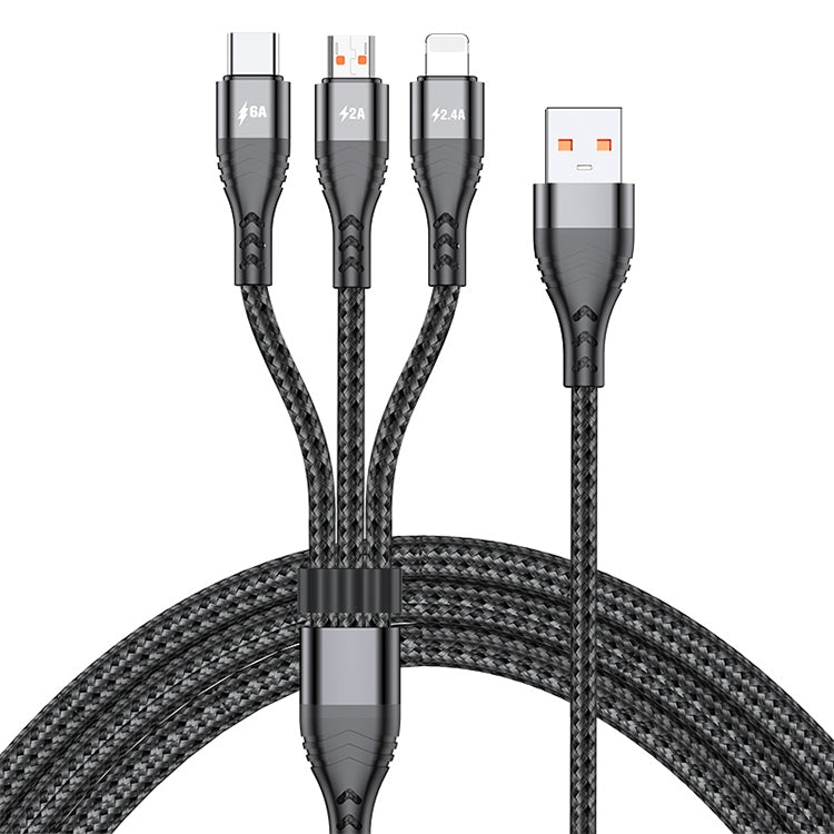 Cavo dati 3 in 1 ricarica rapida 66W 1,2 m