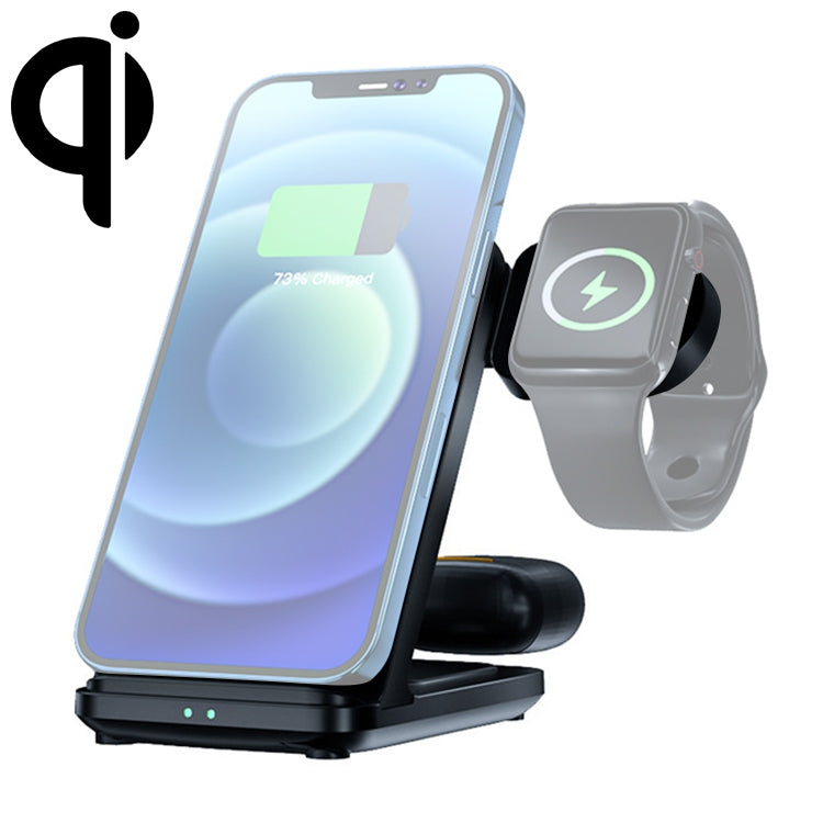 Stazione di ricarica wireless 3 in 1 15W