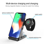 Stazione di ricarica wireless 3 in 1 15W