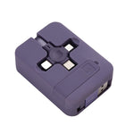 Cavo dati telescopico 3 in 1 USB Macaron 1 metro