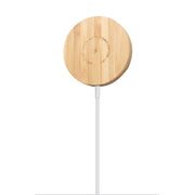 Caricatore wireless magnetico in legno Magsafe 15W