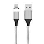 Cavo dati magnetico USB 8 pin 2m 3A nylon intrecciato