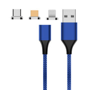 Cavo dati magnetico 3 in 1 USB 5A - 2m