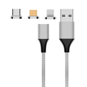 Cavo dati magnetico 3 in 1 USB 5A - 2m