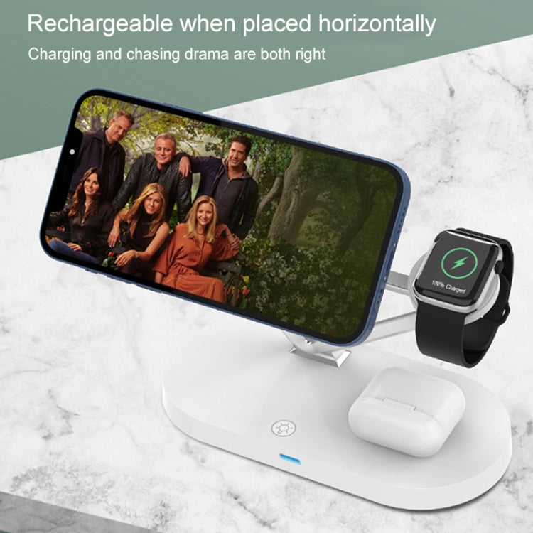 Tappetino ricarica wireless magnetico 5 in 1 compatibile iPhone A