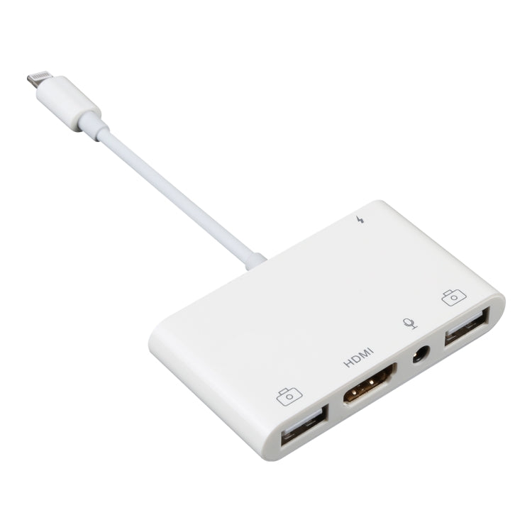Adattatore AV digitale audio 4 in 1 per iPhone