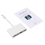Adattatore AV digitale 4 in 1 per dispositivi Apple Lightning